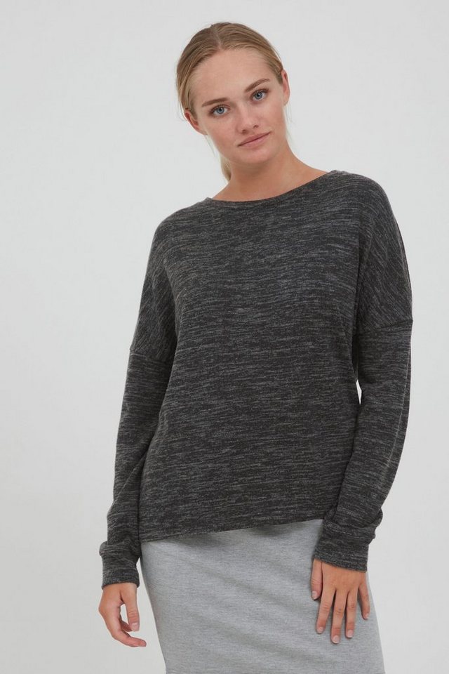 OXMO Sweatshirt OXBenta Melierter Sweatpullover von OXMO