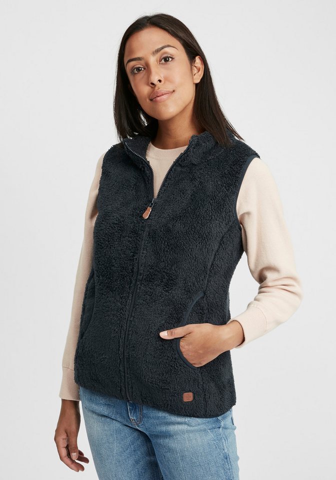 OXMO Sweatweste OXTheri Weste aus Teddy-Fleece Stoff OXMO Sweatweste OXTheri Weste aus Teddy-Fleece Stoff von OXMO
