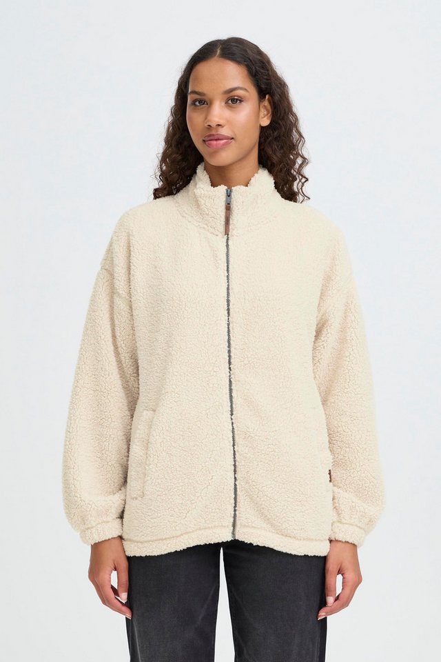 OXMO Trainingsjacke OXBERINA Gemütliche Zip-Jacke von OXMO