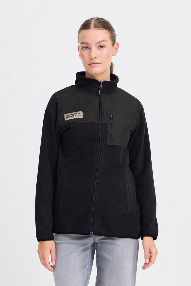 OXMO Trainingsjacke OXNETE FLEECE JACKET Modische Fleecejacke mit Stehkragen von OXMO