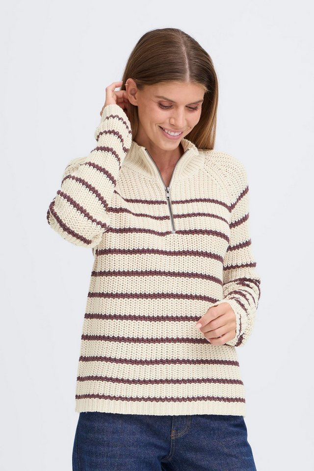 OXMO Troyer OXFKANNA Modischer Pullover mit Struktur von OXMO