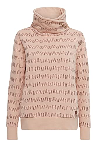 OXMO Vernita Sweatpullover Sweatshirt Herren Pullover mit Tubeneck mit Stehkragen, Größe:M, Farbe:Mahogany Rose (151511) von OXMO