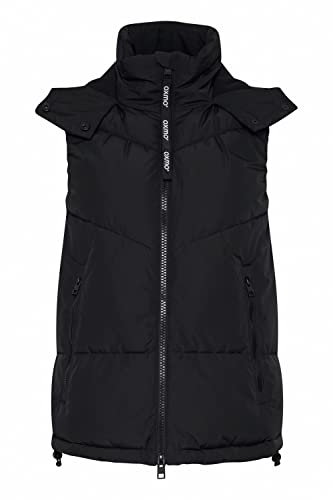 OXMO BY OX Damen Weste Steppweste Outdoor Weste hochabschließender Kragen warm gefüttert von OXMO
