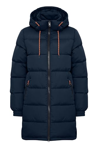 OXMO BY - OXJody - Puffer Coat - 21800202-ME, Größe:42, Farbe:Total Eclipse (194010) von OXMO