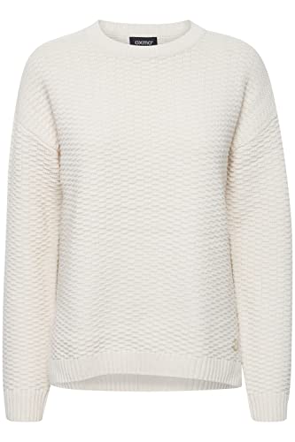 OXMO by OXMilla Damen Strickpullover Feinstrick Pullover Rundhalsausschnitt von OXMO