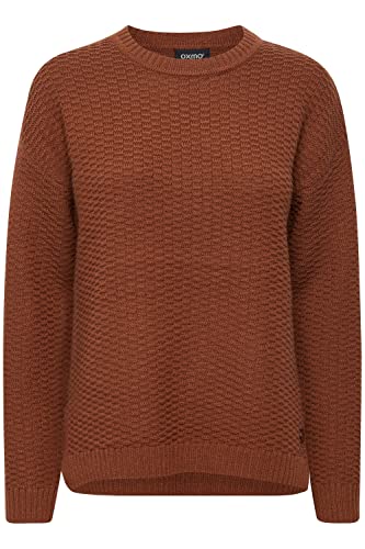 OXMO by OXMilla Damen Strickpullover Feinstrick Pullover Rundhalsausschnitt von OXMO