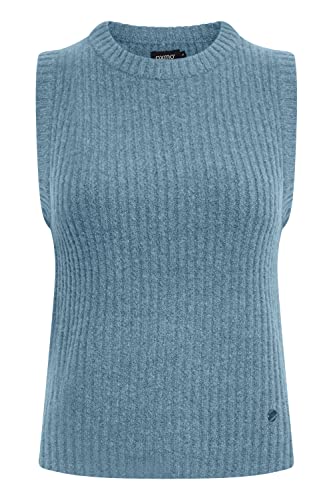 OXMO by OXSalis Pullunder Damen Feinstrick Strickpullover Pullover Rundhalsausschnitt von OXMO