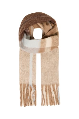 OXMO by OXVivi Damen Schal Strickschal Grobstrick Outdoor Onesize, Größe:ONE, Farbe:Walnut (181112) von OXMO