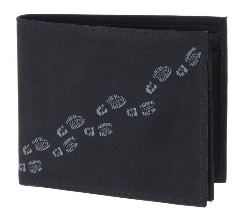 OXMOX Geldbörse Querscheinbörse, mit RFID-Blocker Schutz von OXMOX