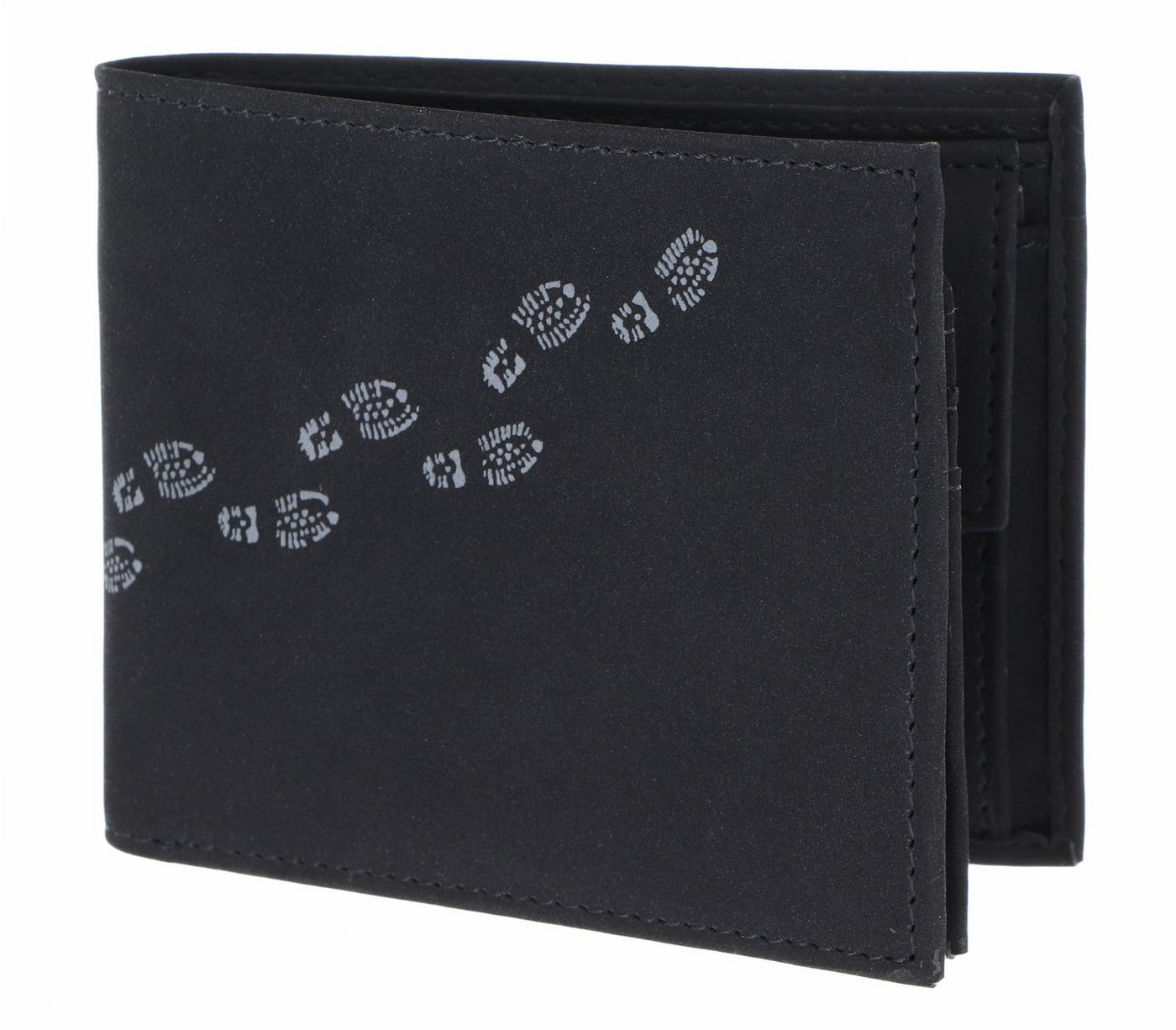 OXMOX Geldbörse Querscheinbörse, mit RFID-Blocker Schutz von OXMOX