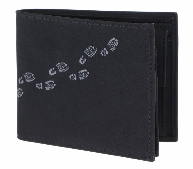 OXMOX Geldbörse Querscheinbörse, mit RFID-Blocker Schutz von OXMOX