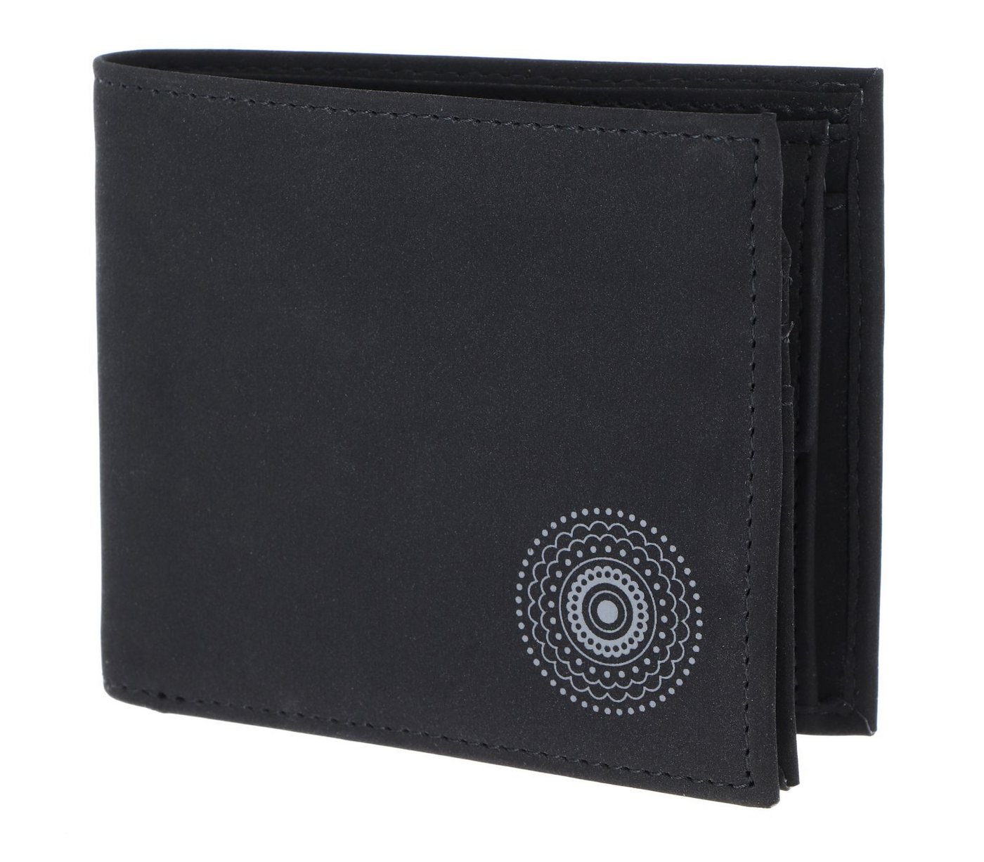 OXMOX Geldbörse Querscheinbörse, mit RFID-Blocker Schutz von OXMOX