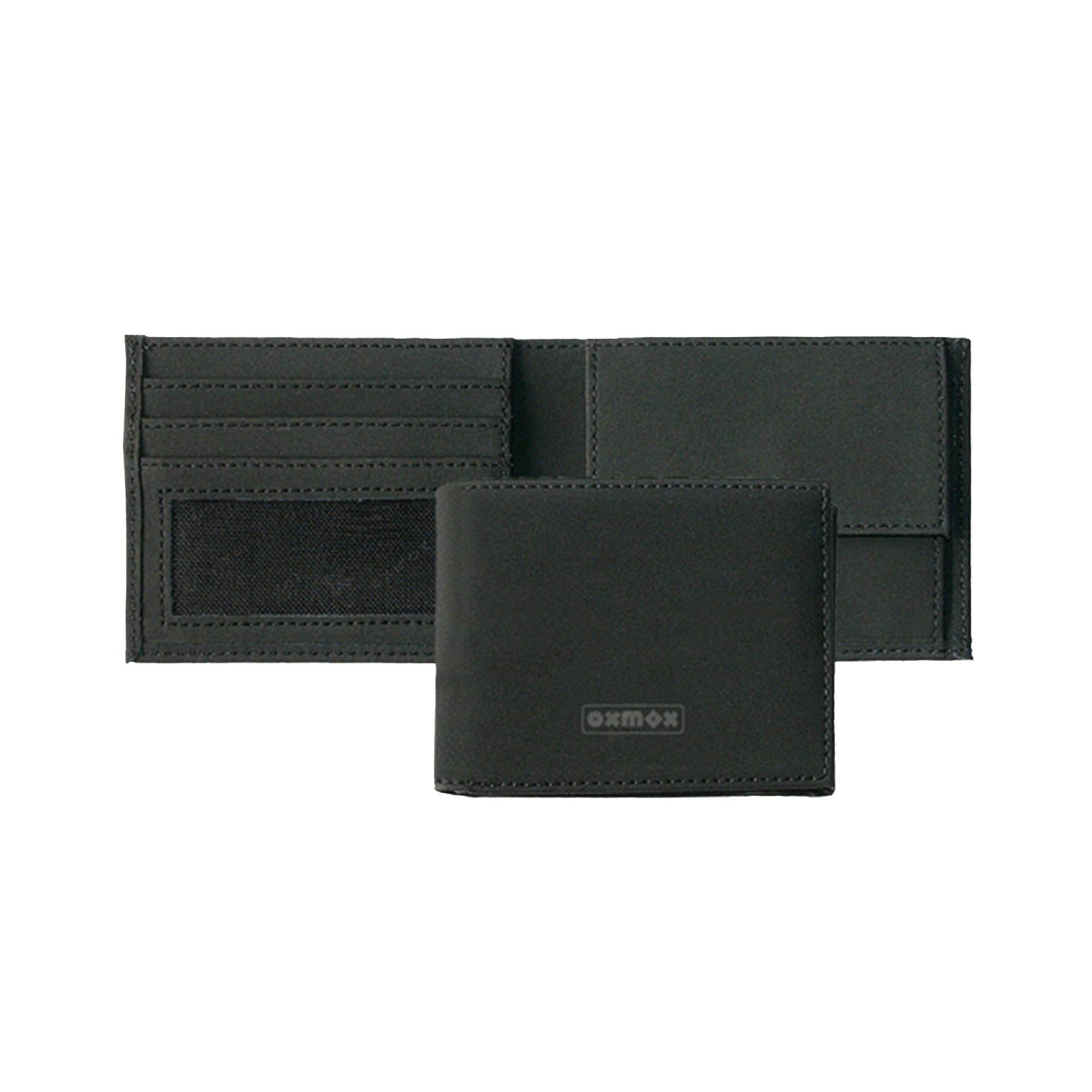OXMOX - OXMOX RFID POCKETBÖRSE BLACK Schwarz - Gr. - S von OXMOX