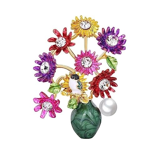 Broschen Anstecknadeln und Broschen for Mädchen, Legierung mit Blumen, modische Temperament-Brosche, Kleiderzubehör, Broschen for Frauen Anstecknadeln Broschen Anstecknadeln und Broschen for Mädchen, Legierung mit Blumen, modische Temperament-Brosche, Kleiderzubehör, Broschen for Frauen Anstecknadeln von OXOAMP