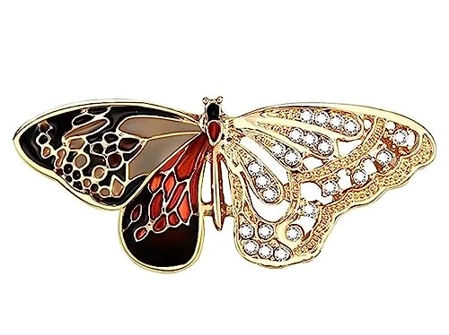 Broschen Brosche Anstecknadeln Schmuck Hohl Diamant Mode Okzident Damen Brosche Trend Brosche Mode Schmetterling Brosche Anstecknadel Anstecknadeln von OXOAMP