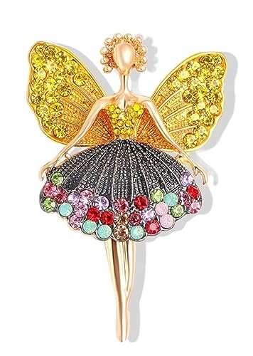 Broschen Brosche Fee Brosche Anstecknadel Schönheit Mädchen Broschen Frauen Party Lässige Brosche Anstecknadeln Accessoires Party Exquisite Anstecknadel for Frauen Anstecknadeln von OXOAMP