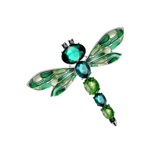 Broschen Brosche Libelle Insektenbrosche Kristall Strass personalisierte Brosche Schmuck Kleidung Zubehör Anstecknadel for Frauen Anstecknadeln von OXOAMP
