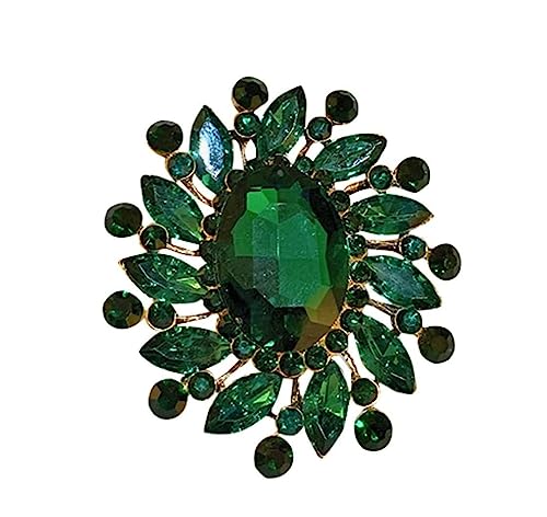 Broschen Brosche Smaragd Diamantbesetzte Blumenbrosche Weibliche Accessoires Dekoration Perlenanstecker Retro Textur Anstecker for Frauen Anstecknadeln Broschen Brosche Smaragd Diamantbesetzte Blumenbrosche Weibliche Accessoires Dekoration Perlenanstecker Retro Textur Anstecker for Frauen Anstecknadeln von OXOAMP