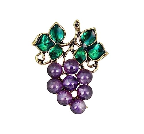Broschen Brosche Traubenbrosche Persönlichkeitsschmuck Obstbrosche Damenbrosche Anstecknadel Kleidung Ornamente Anstecknadel for Frauen Anstecknadeln Broschen Brosche Traubenbrosche Persönlichkeitsschmuck Obstbrosche Damenbrosche Anstecknadel Kleidung Ornamente Anstecknadel for Frauen Anstecknadeln von OXOAMP