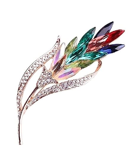 Broschen Brosche Wassertropfen Kristall Brosche Anstecknadel Herren Damen Party Kleidung Accessoires Broschen Fliege Anstecknadel for Frauen Anstecknadeln von OXOAMP