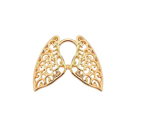 Broschen Menschliche Organe Pin Aushöhlen Lunge Persönlichkeit Brosche Anstecknadeln(Gold) von OXOAMP