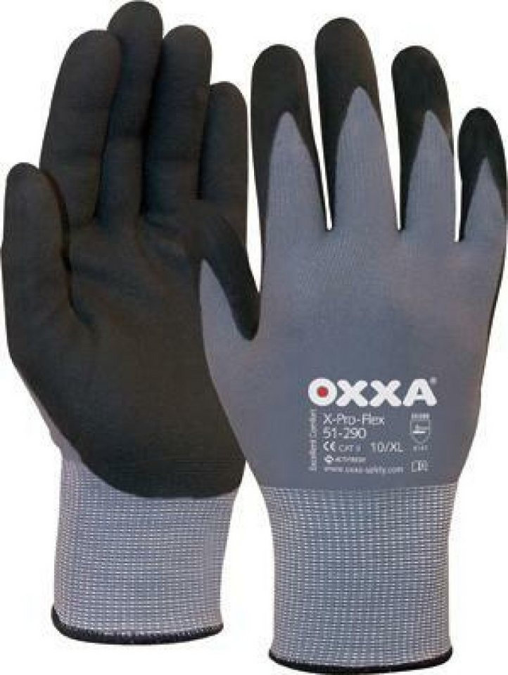 OXXA Arbeitshandschuhe 12 Paar OXXA Montagehandschuh X-Pro-Flex NFT Gr. 8 Arbeitshandschuh 0 von OXXA