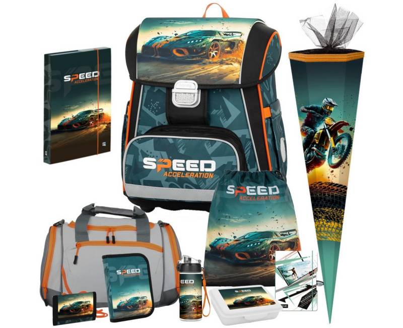 OXYBAG Schulranzen 1.Klasse Jungen in unterschiedlichen Sets (10-tlg) von OXYBAG