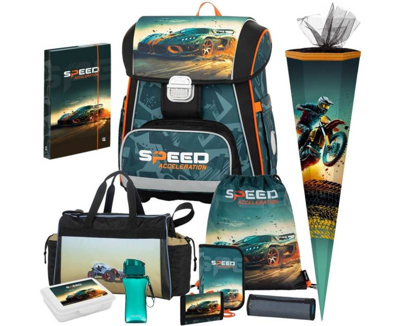 OXYBAG Schulranzen 1.Klasse Jungen in unterschiedlichen Sets (10-tlg) von OXYBAG