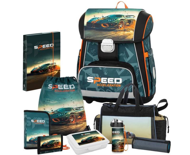 OXYBAG Schulranzen 1.Klasse Jungen in unterschiedlichen Sets (9-tlg) von OXYBAG