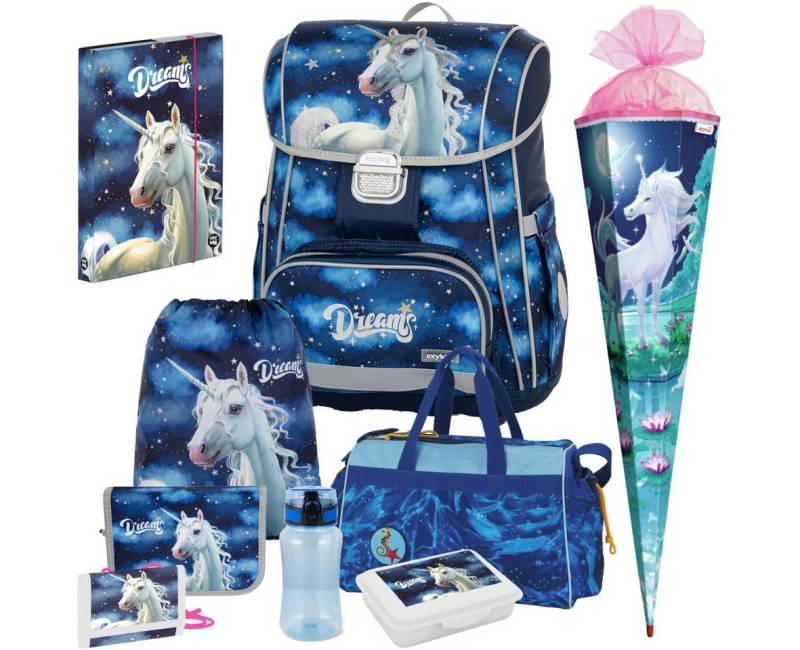 OXYBAG Schulranzen 1.Klasse Mädchen in unterschiedlichen Sets (9-tlg) von OXYBAG