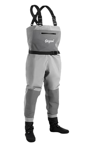 OXYVAN Unisex – Erwachsene Chest Waders for Men with Boots Fishing & Hunting Neoprene Wathose, Gummischuhe, Small OXYVAN Unisex – Erwachsene Chest Waders for Men with Boots Fishing & Hunting Neoprene Wathose, Gummischuhe, Small von OXYVAN