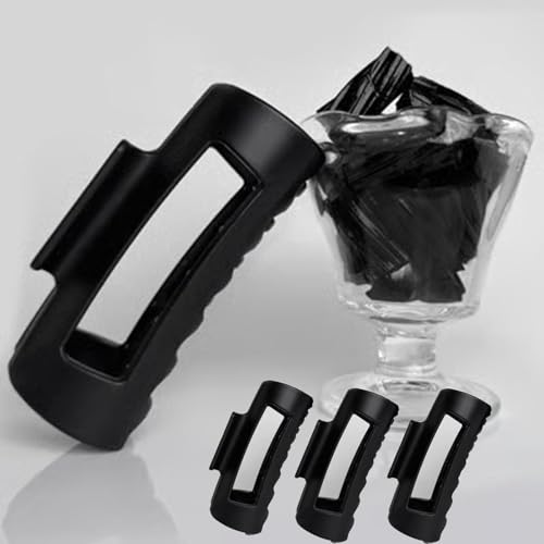 Mello Cloud Clip, mittelweiche Haarklammern, weich, bequem, flexibel und nicht abbrechbar, große rutschfeste matte Haarspangen, Pferdeschwanz-Haarnadeln, weiche Haarklammern für Frauen (BLACK) von OYCXXCX