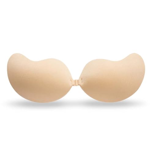 OYIWINMI Klebe BH Push Up Trägerloser, Adhesive Bra Push Up Pads Selbstklebende Wiederverwendbare für Abendkleid Brautkleid, Badeanzug von OYIWINMI