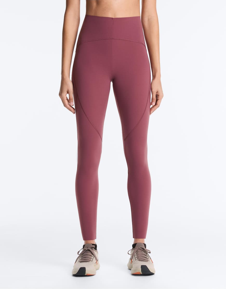 OYSHO - Basic Compressive - Knöchellange Leggings in Rosette-Rosa von OYSHO