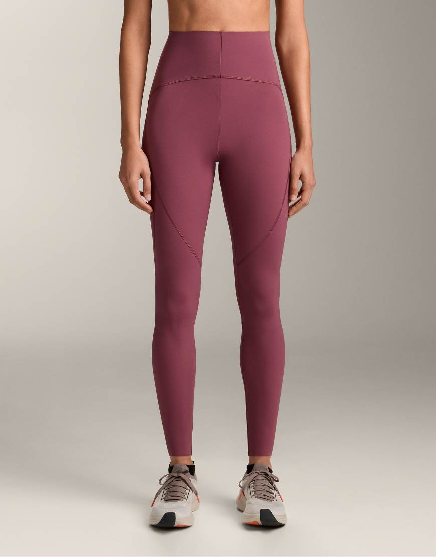 OYSHO - Basic Compressive - Knöchellange Leggings in Rosette-Rosa von OYSHO