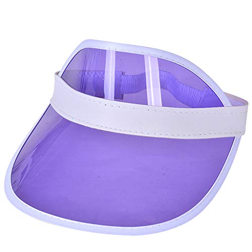 OYSOHE Damen & Herren Retro Schildkappe - Sun Visor Cap - 80s Poker Visier Mütze Golf Visor Hat Adult One size von OYSOHE Damen