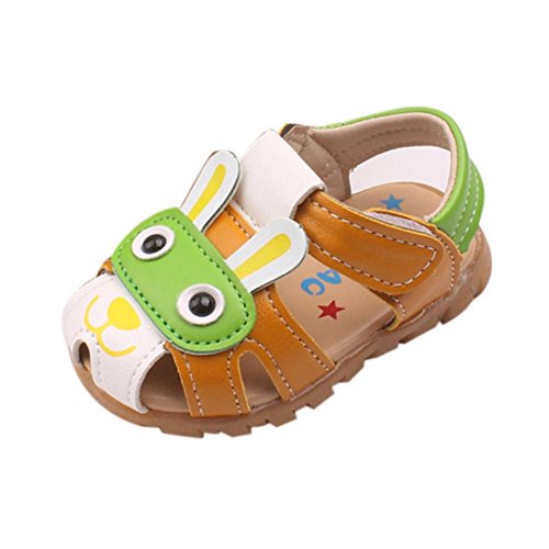 OYSOHE Cartoon Schuhe Kleinkind Kinder Baby Jungen Sommer Schuhe mit Blinkenden Lichter Sandalen von OYSOHE