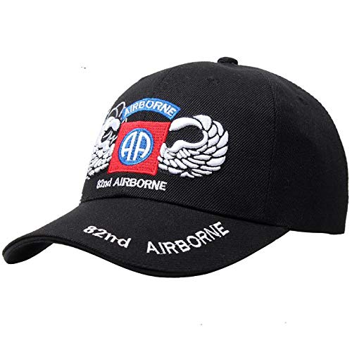 OYSTERBOY US Army D82 The 82nd Airborne 3D Militär Baseball Sport Cap von OYSTERBOY