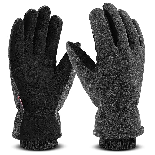 OZERO Winterhandschuhe | Thermo Winter Skihandschuhe Fahrradhandschuhe Laufhandschuhe Motorradhandschuhe | Handschuhe Herren & Damen von OZERO