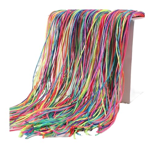 Bunte Zöpfe für Mädchen für afrikanische Zöpfe, 90 cm, für Mädchen, DIY, Pferdeschwanz, Haarzubehör, 30 Stück von OZFJJWY