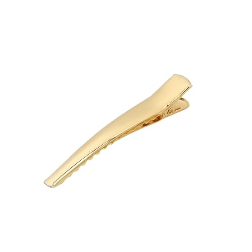 3 STÜCKE Vergoldete Eisen Haarspange Blanko Basis Haarnadelfassung for Frauen Mädchen DIY Handgemachte Kopfbedeckung Schmuckherstellung(60x9mm) von OZLCUA