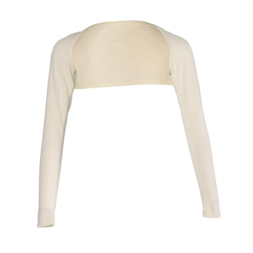 OZLCUA Schal Armstulpen Einteiliger Damen-Hijab mit langen Ärmeln und Armbedeckung Arm Sleeve äRmel(Beige) von OZLCUA