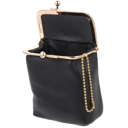 Lippenstift Tasche Schaffell Mund Rote Box Multifunktionale Frauen Mini Praktische Make-Up Tasche Clip Münze von OZLMBERN