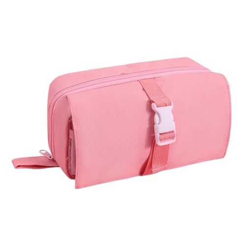OZLMBERN Creative Pencil Case Hand-held Stationery Bag Primary School Students' Large Capacity Stationery Box for Girls(B) von OZLMBERN