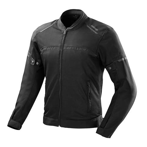 OZONE MOTO Neo Air Motorradjacke Herren | Textil | Ellbogen und Schulterprotektoren Stufe 1 | Rückenprotektortasche | Große Mesh Belüftungspaneele von OZONE MOTO