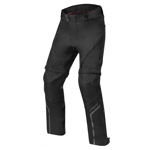 OZONE MOTO Union Junior Motorradhose Kinder | Textil | Knieprotektoren Stufe 1 | Integrierte Membran | Möglichkeit der Beinverlängerung | 2 Belüftungskanäle von OZONE MOTO