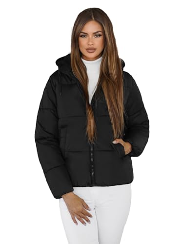 OZONEE Damen Winterjacke Jacke Winter Farbvarianten Übergangsjacke Warm Bomberjacke Steppjacke Wintermantel Daunenjacke Leichte Outdoor Puffer Jacket Übergangs 777/8918K/392 SCHWARZ M OZONEE Damen Winterjacke Jacke Winter Farbvarianten Übergangsjacke Warm Bomberjacke Steppjacke Wintermantel Daunenjacke Leichte Outdoor Puffer Jacket Übergangs 777/8918K/392 SCHWARZ M von OZONEE