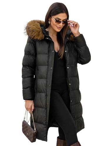 OZONEE Damen Winterjacke Jacke Winter Farbvarianten Übergangsjacke Warm Bomberjacke Steppjacke Wintermantel Daunenjacke Leichte Outdoor Puffer Jacket Übergangs JS/5M3298Z/392 SCHWARZ M OZONEE Damen Winterjacke Jacke Winter Farbvarianten Übergangsjacke Warm Bomberjacke Steppjacke Wintermantel Daunenjacke Leichte Outdoor Puffer Jacket Übergangs JS/5M3298Z/392 SCHWARZ M von OZONEE