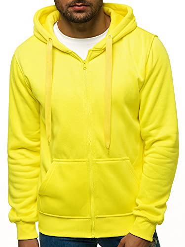 Skate Muzboo Herren-Kapuzenpullover aus Jersey und Street-Fashion-Kapuzen-Sweatshirt in 6 Farben mit Reißverschluss