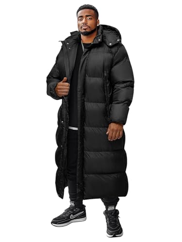 OZONEE Herren Winterjacke Jacke Parka Farbvarianten Warm Winterparka Funktionsparka Wintermantel Lange Kunstfell Gefüttert Outdoor Puffer Jacket Gepolstert 777/8938K SCHWARZ L OZONEE Herren Winterjacke Jacke Parka Farbvarianten Warm Winterparka Funktionsparka Wintermantel Lange Kunstfell Gefüttert Outdoor Puffer Jacket Gepolstert 777/8938K SCHWARZ L von OZONEE